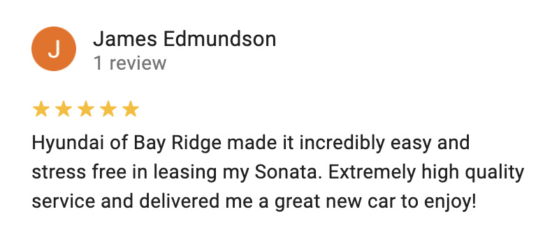 Google Reviews for Hyundai City of Bay Ridge