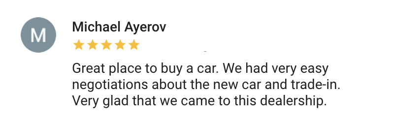 Google Reviews for Nissan City of Red Bank